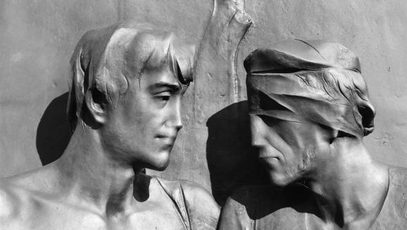 solidarität, hilfe, statue, blind, bronze, freiwilligenarbeit, solidarität, blind, blind, blind, blind, blind